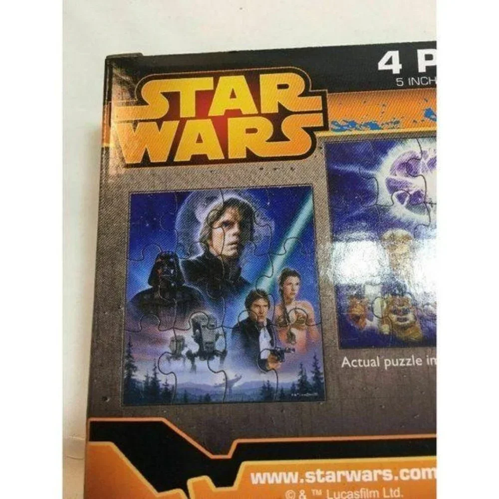 STAR WARS Anakin 12 pc. puzzles Ages 4+(four‎ -12 Puzzle